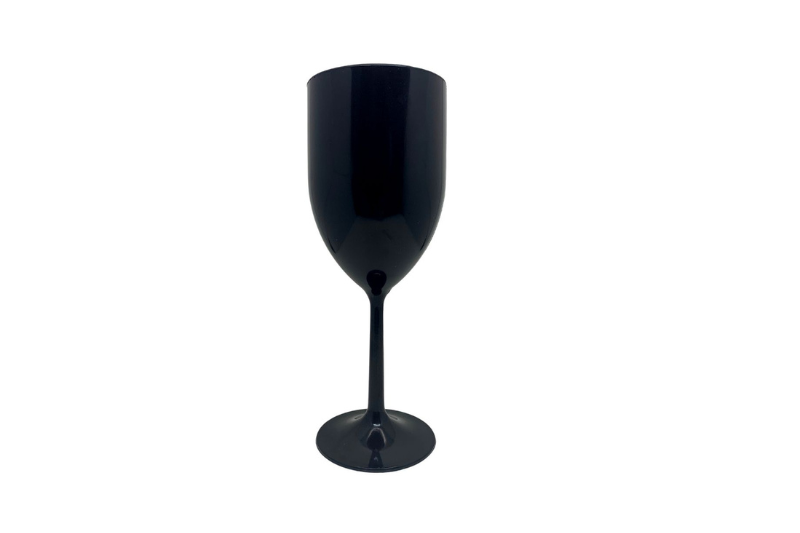 Taça de Vinho Leitosa - PRETA